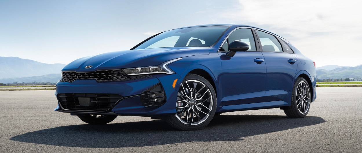 Take a look at the 2021 Kia K5 in Mooresville NC