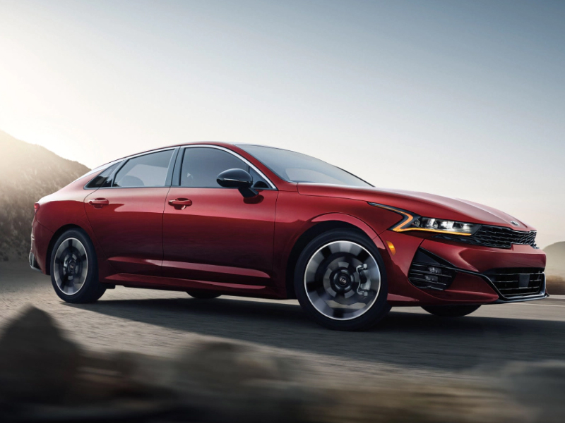 Experience the exciting 2021 Kia K5 near Salisbury NC