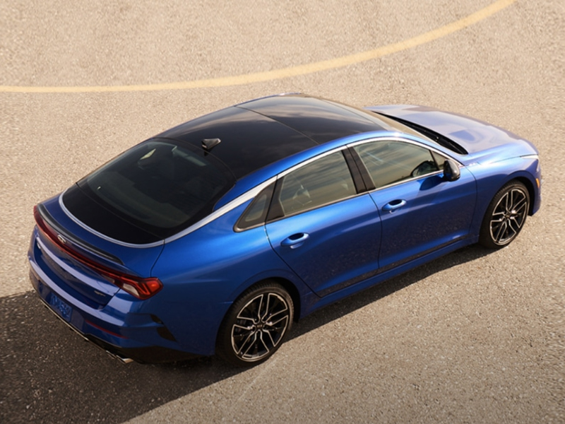 Experience the 2021 Kia K5 near Concord NC