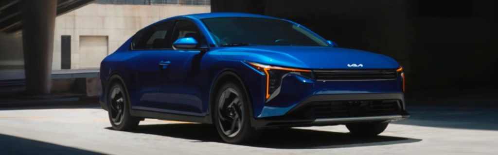 Blue 2025 Kia K4