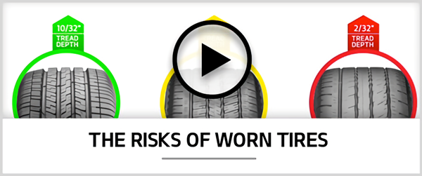 risks of worn tires Keffer Kia in Mooresville NC