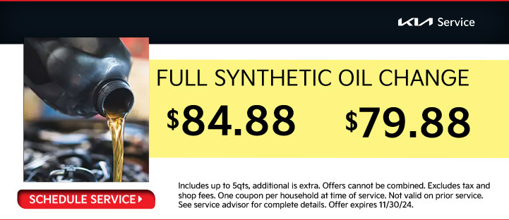 Full Synthetic Oil Change