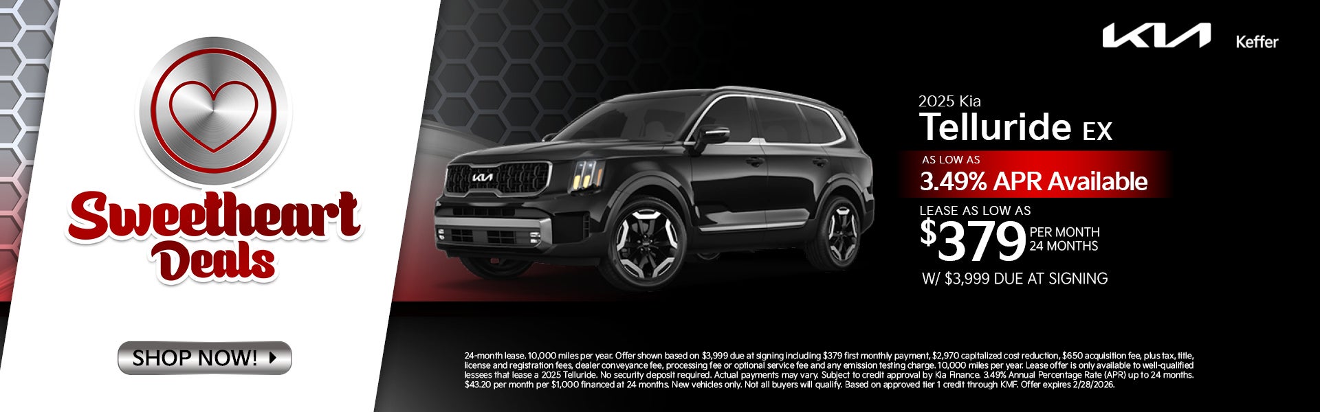 2025 KIA TELLURIDE EX