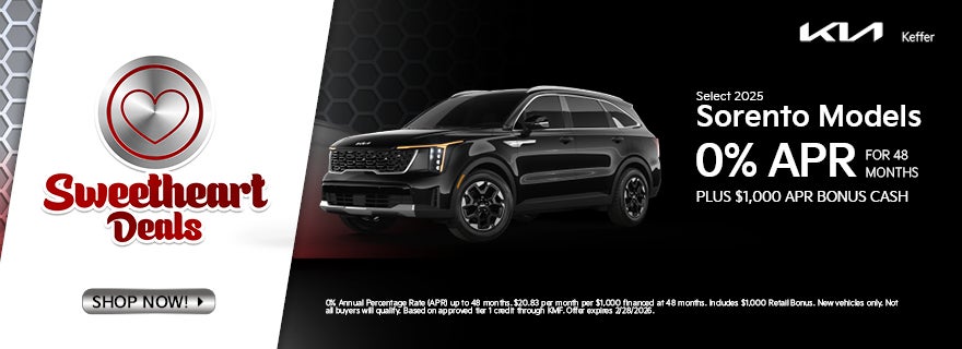 SELECT 2025 SORENTO MODELS