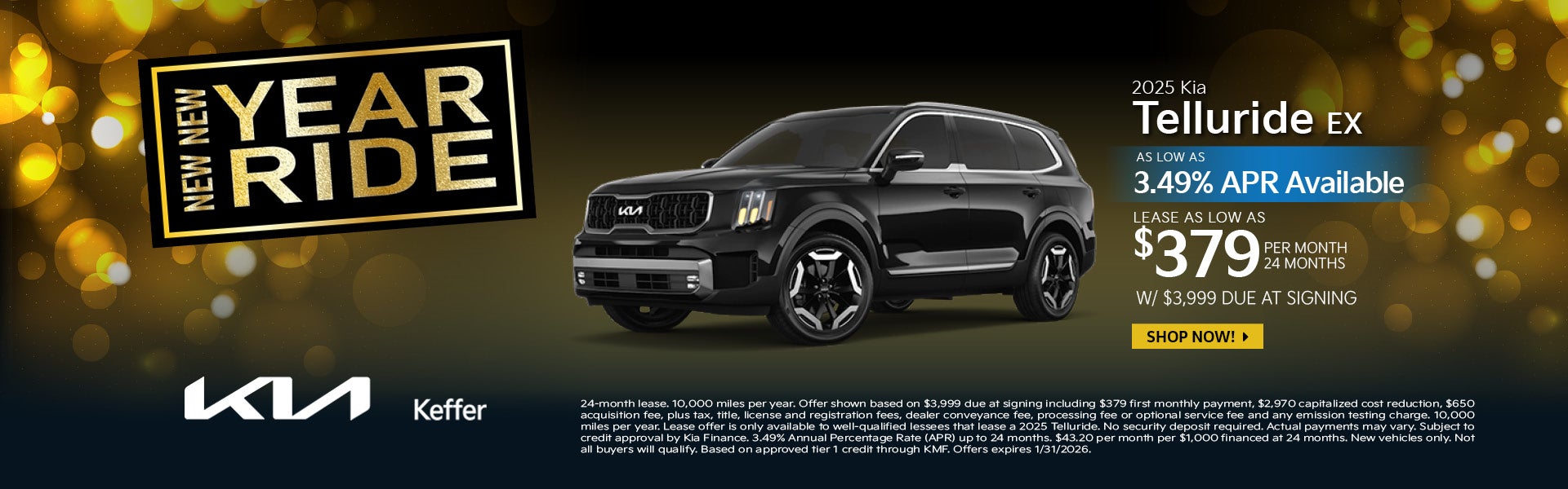 2025 TELLURIDE EX