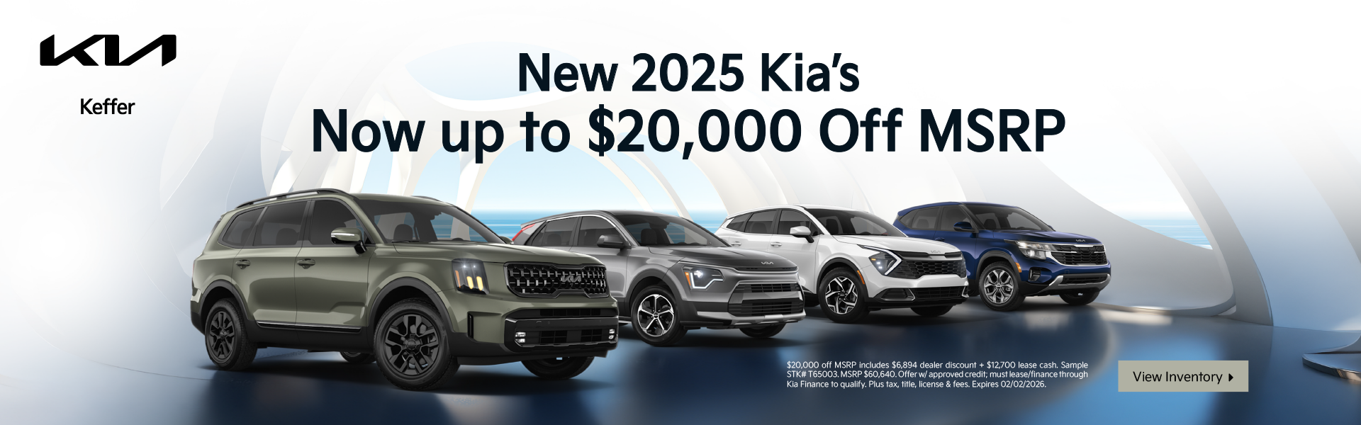 Upto $20,000 off MSRP